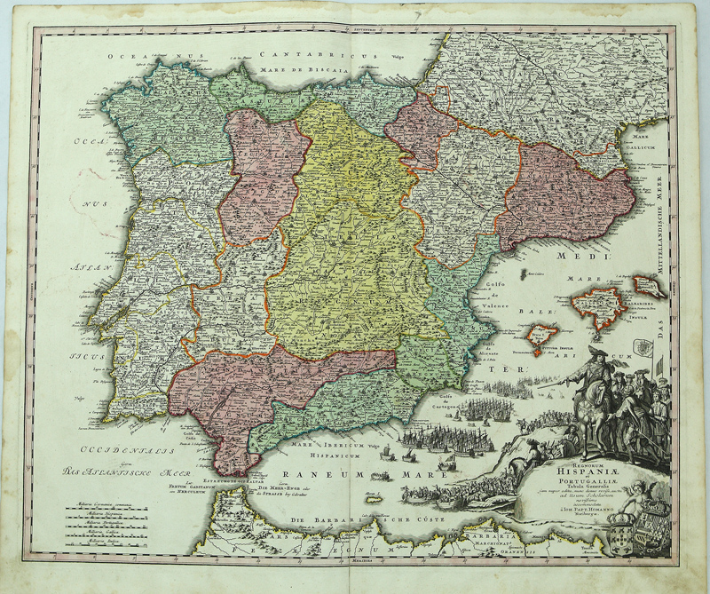 Regnorum Hispaniae et Portugalliae Tabula Generalis...