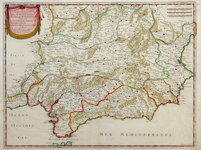 Les estats de la couronne de Castille, dans les parties plus meridionales de l´Espagne...