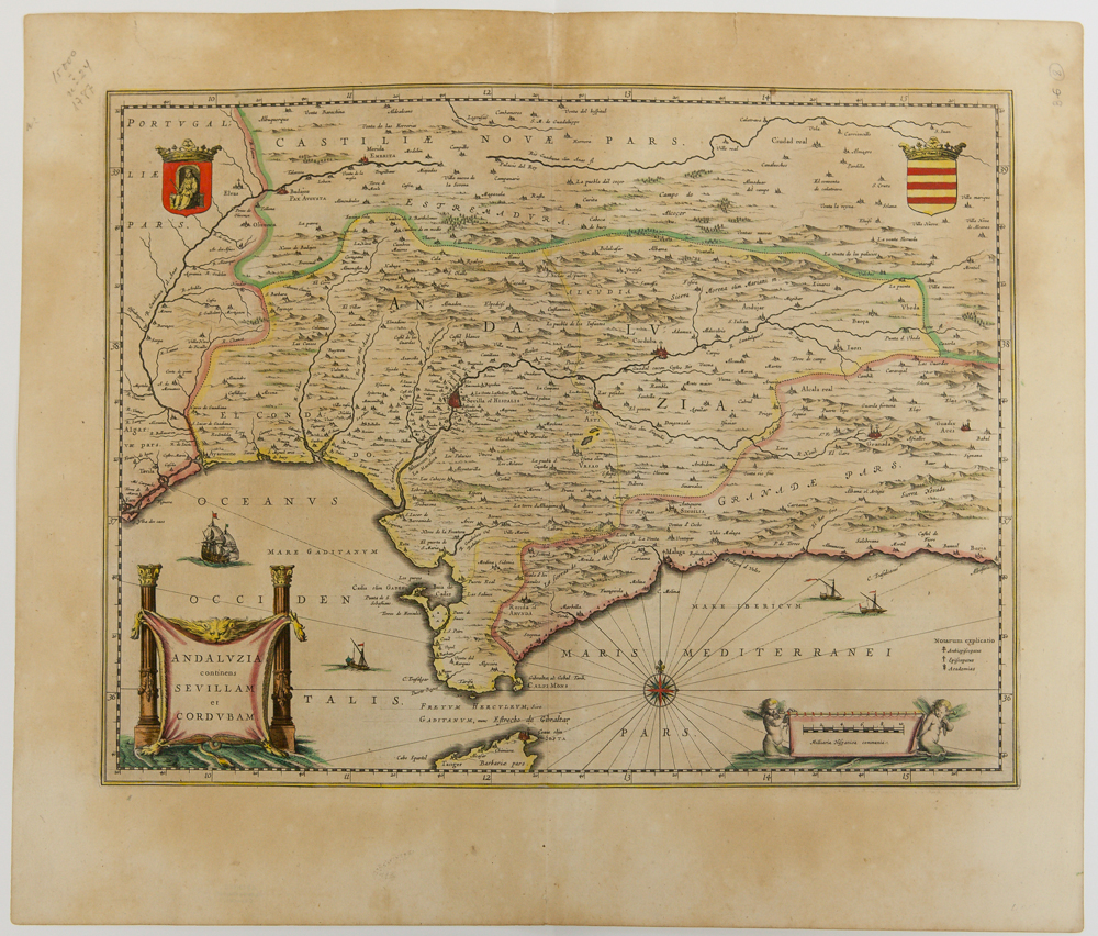Andaluzia continens Sevillam et Cordubam