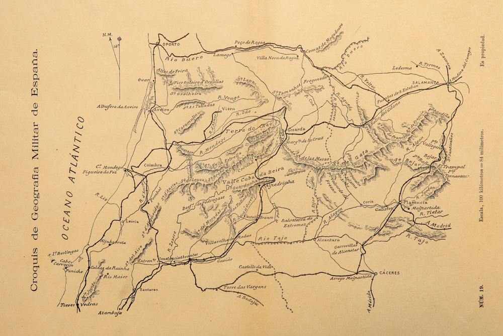 Croquis de geografía militar de España : nº 19