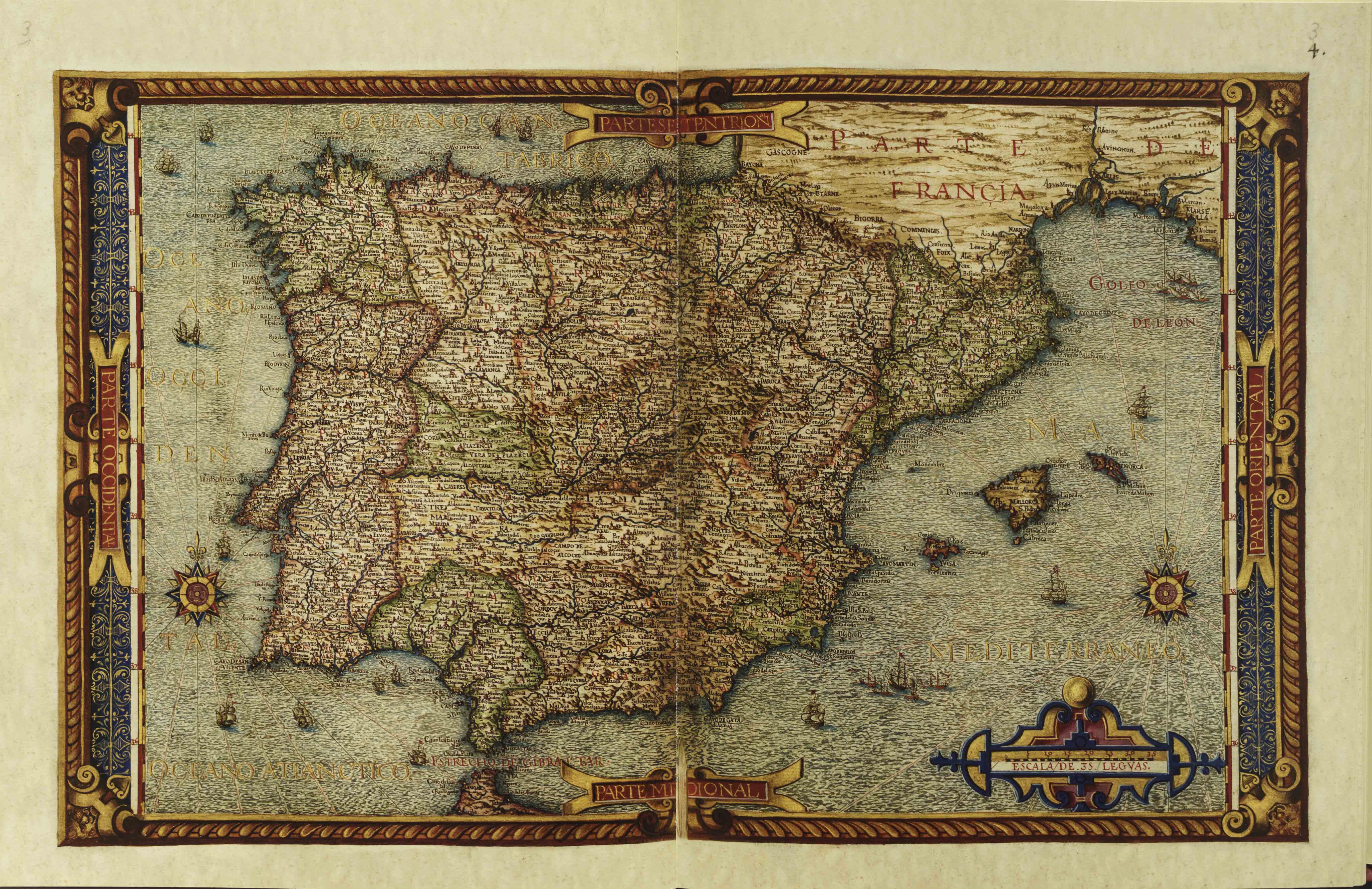 [Mapa general de España] 