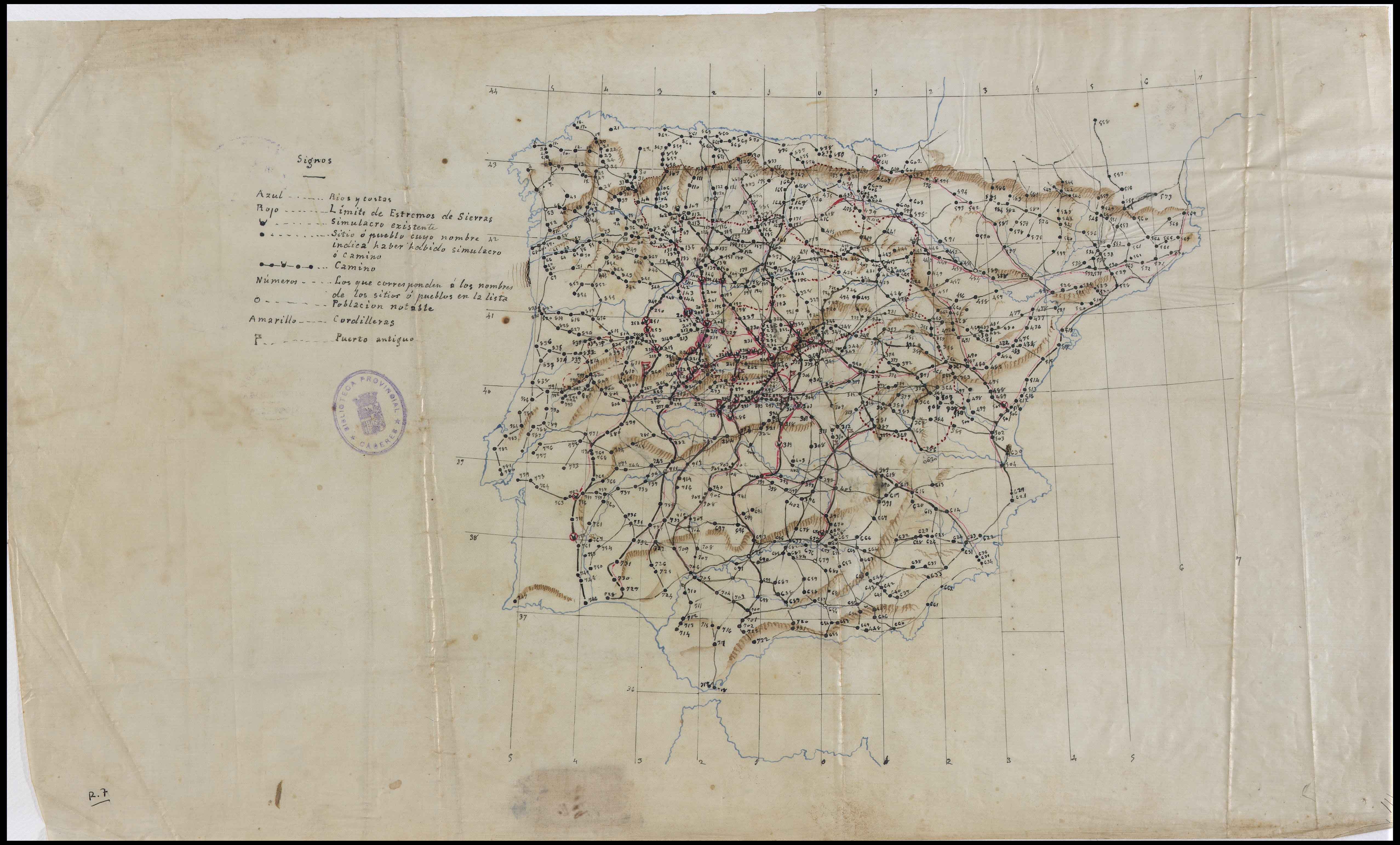 [Mapa de la Península Ibérica]