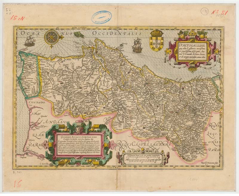 Portugalliae que olim Lusitania, novissima et exactissima descriptio