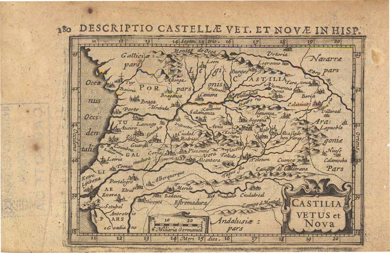Castilla Vetus et Nova = Descriptio Castellae et Novae in Hisp.