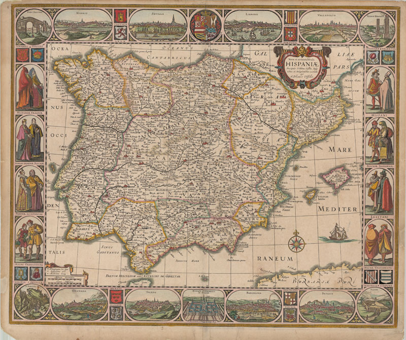 Nova et accurata Tabula Hispaniae [...]