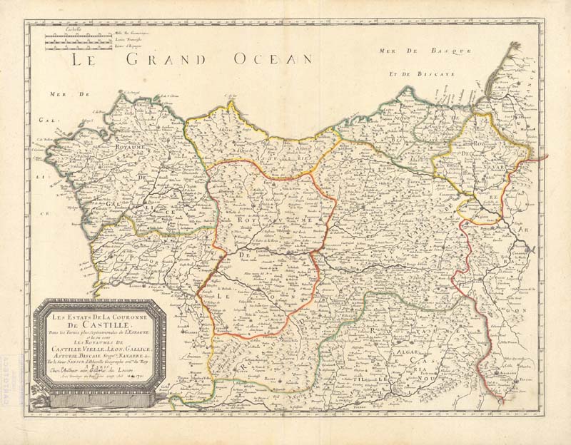 Les Estats de la Couronne de Castille, Dans les Parties plus Septentrionales de L`Espagne