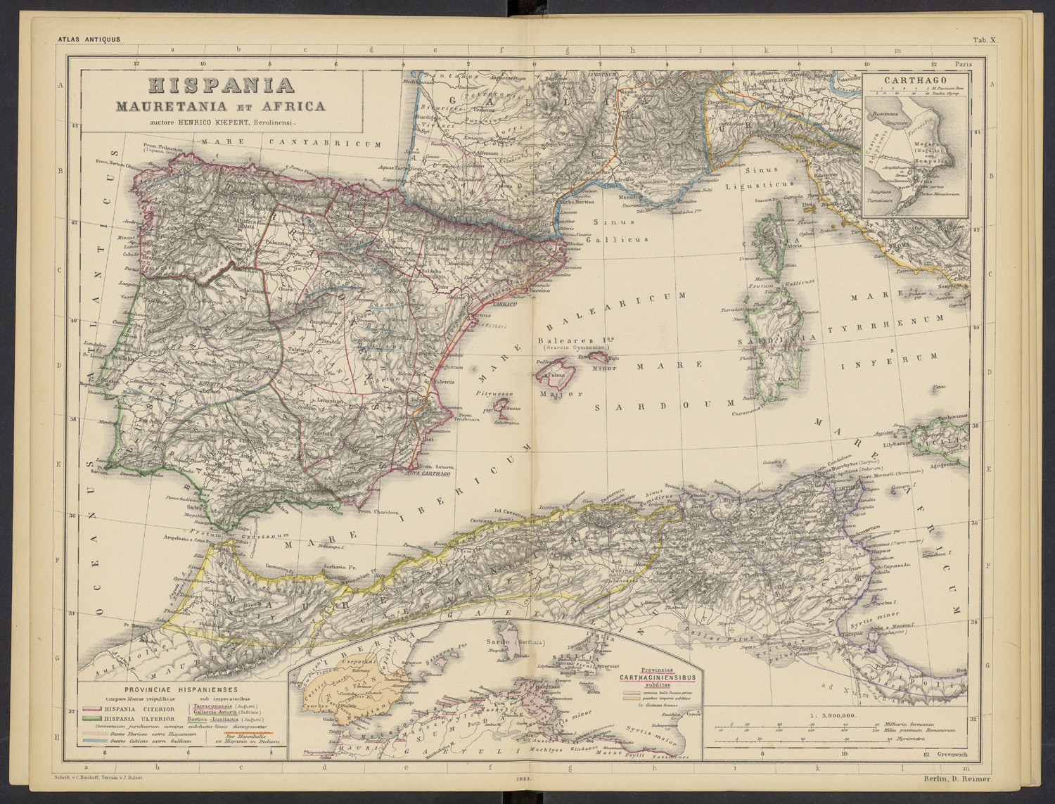 Hispania, Mauretania et Africa