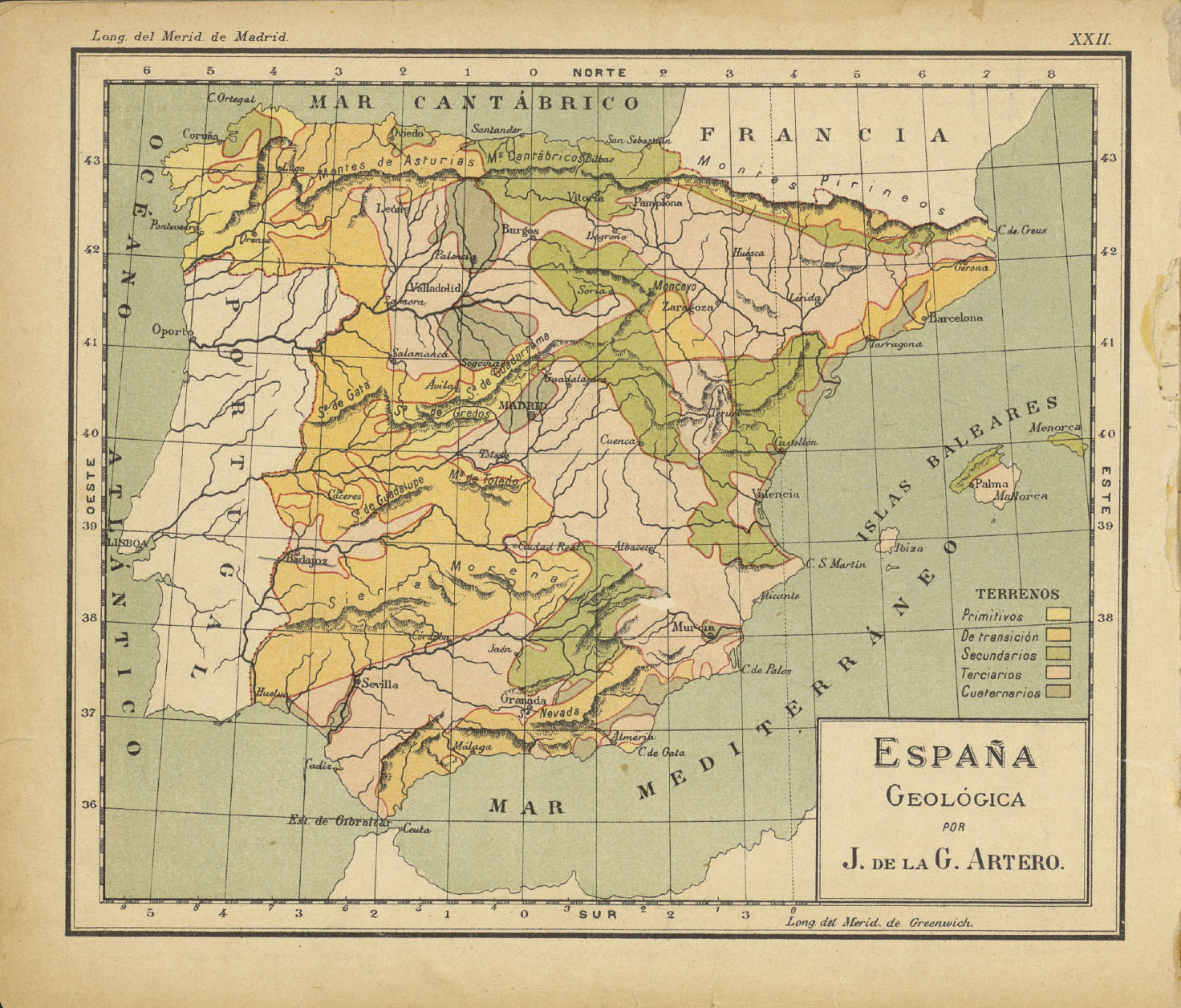 España geológica