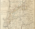 Mappa do itinerario que trouxe o marechal Massena, quando invadiu o reino de Portugal...
