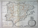 A New Map Of Present Spain & Portugal...