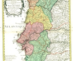 Regnum Portugalliae divisum in quinque provincias majores...