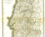 Mappa Corografica Do Reino De Portugal = Chorographical Map Of The Kingdom Of Portugal...