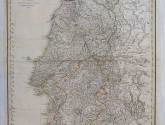 Mappa corográfico dos reynos de Portugal e Algarves, copiado do ingles de W. Faden