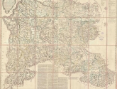 Mapa geografico de la Provincia de Salamanca...