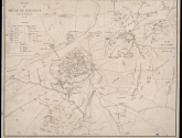 Plan du siége de Badajoz par le Francais en 1811