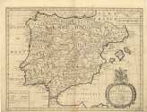 A New Map of Present Spain & Portugal