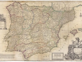 A New and Exact Map of Spain & Portugal