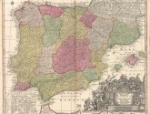 Novissima et accuratissima Regnorum Hispaniae et Portugaliae : Mappa Geographica