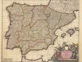 Hispaniarum Portugalliaeque Coronarum Typus novus; in quo pro ut à Geographis et Politicis Dividitur