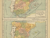 España : divisiones militar y marítima; España : división judicial